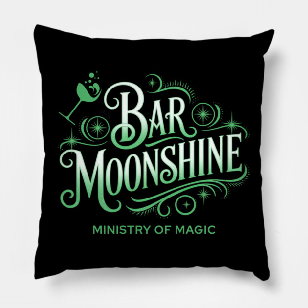 Bar Moonshine Orlando Florida Theme Park Lounge Pillow by Joaddo