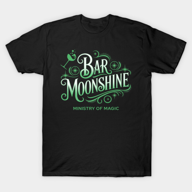 Bar Moonshine Orlando Florida Theme Park Lounge T-Shirt by Joaddo