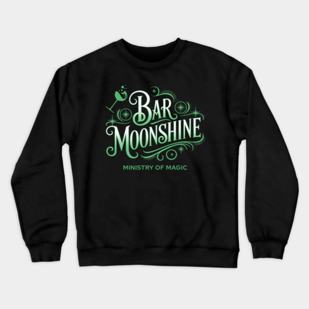 Bar Moonshine Orlando Florida Theme Park Lounge Crewneck Sweatshirt by Joaddo