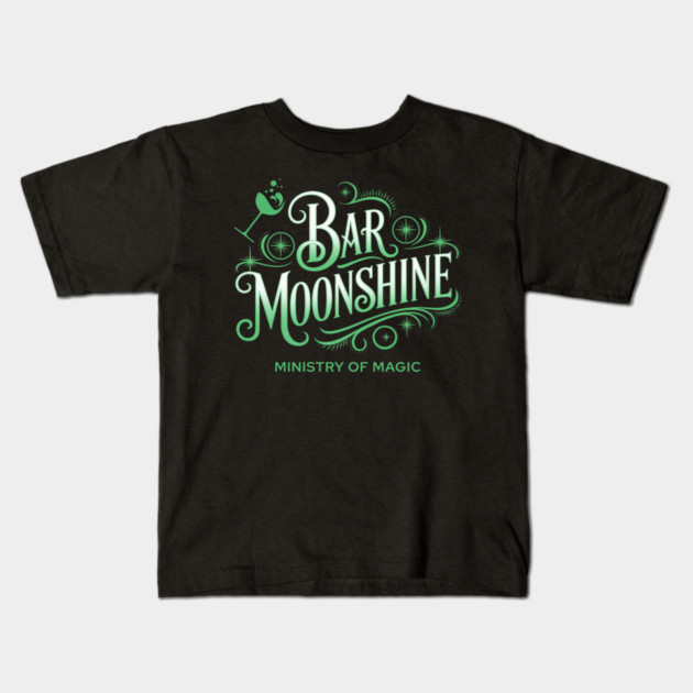 Bar Moonshine Orlando Florida Theme Park Lounge Kids T-Shirt by Joaddo