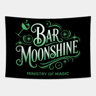 Bar Moonshine Orlando Florida Theme Park Lounge Tapestry