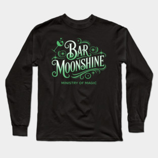 Bar Moonshine Orlando Florida Theme Park Lounge Long Sleeve T-Shirt