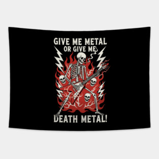 GIVE ME METAL Tapestry