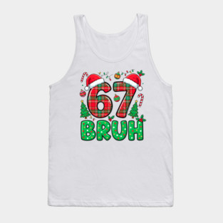 67 Bruh Christmas Tank Top