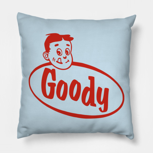 Goody Strawberry Soda Pop Vintage Soda Pop Bottle Cap Pillow by Yesteeyear