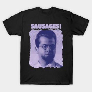 Love and Sausages Halftone T-Shirt