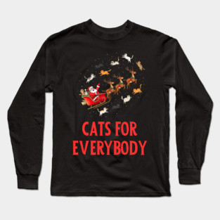 Cats For Everybody Long Sleeve T-Shirt