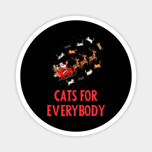 Cats For Everybody Magnet