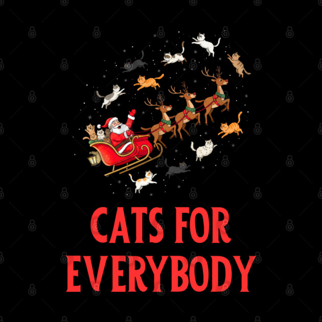 Cats For Everybody by Creatifly Graphic Tees