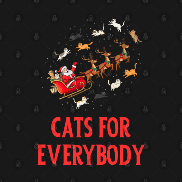 Cats For Everybody by Creatifly Graphic Tees