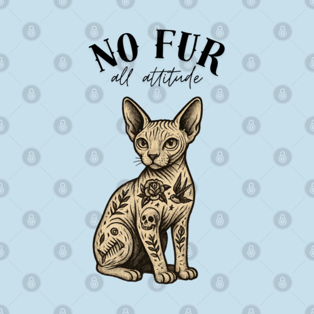 No Fur All Attitude by Demian Stipatio