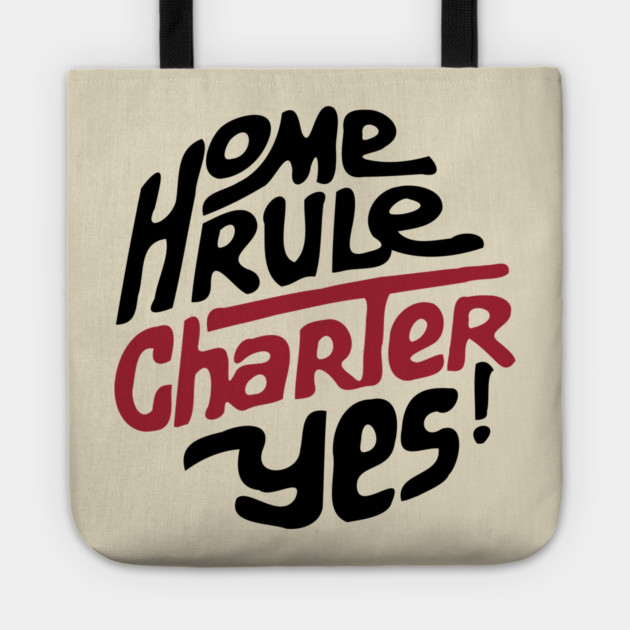 DC Home Rule Charter 1973 Retro Political Button Tote by Yesteeyear