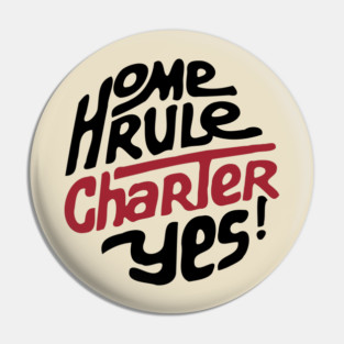 DC Home Rule Charter 1973 Retro Political Button Pin