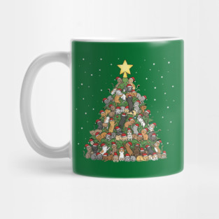 Christmas Cat Tree Mug