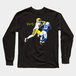 Dontayvion Wicks Catch Green Bay Packers vs Lions Detroit Long Sleeve T-Shirt