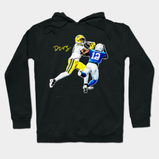 Dontayvion Wicks Catch Green Bay Packers vs Lions Detroit Hoodie