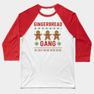 Gingerbread Gang Baseball T-Shirt