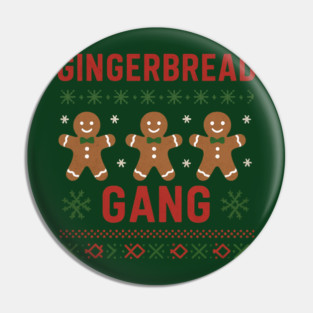 Gingerbread Gang Pin