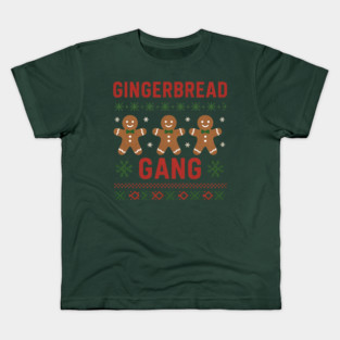 Gingerbread Gang Kids T-Shirt