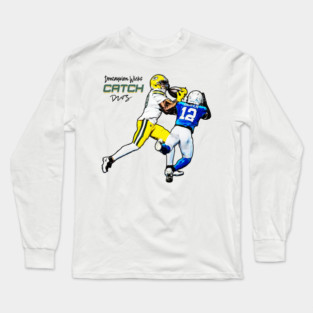 Dontayvion Wicks Catch Green Bay Packers vs Lions Detroit Long Sleeve T-Shirt