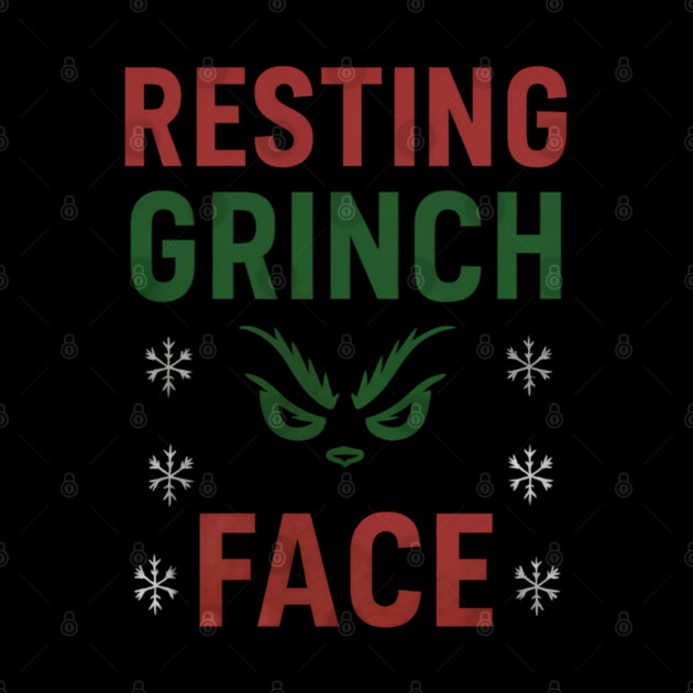 Resting Grinch Face by Demian Stipatio