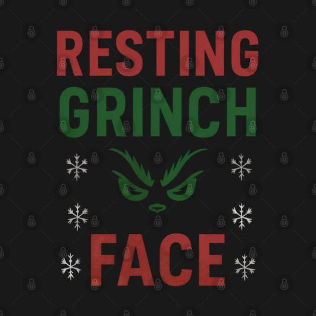 Resting Grinch Face by Demian Stipatio