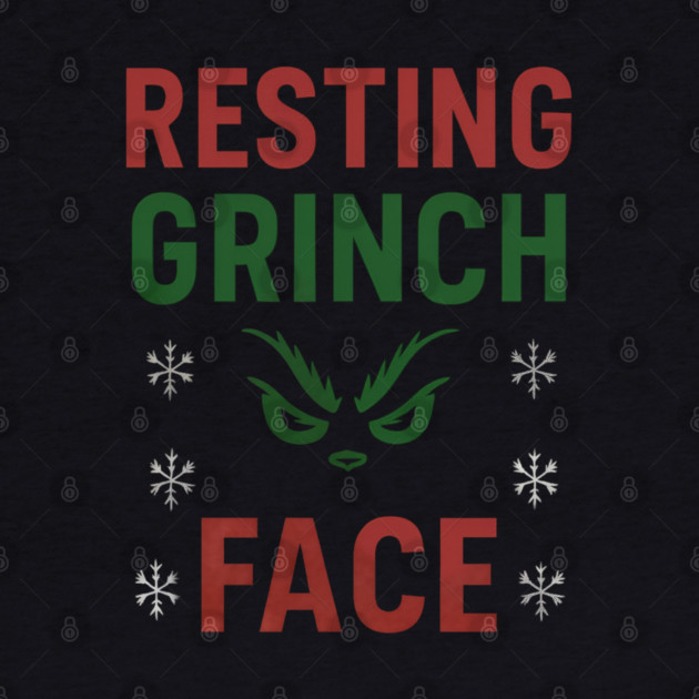 Resting Grinch Face by Demian Stipatio