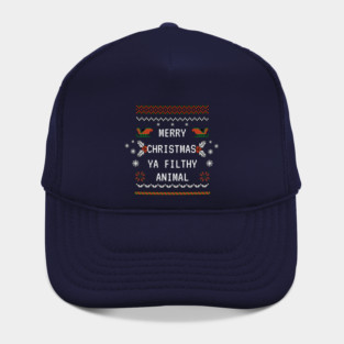 Merry Christmas Ya Filthy Animal Hat