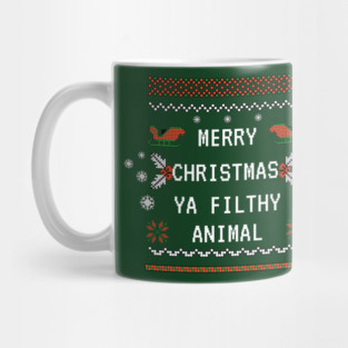 Merry Christmas Ya Filthy Animal Mug