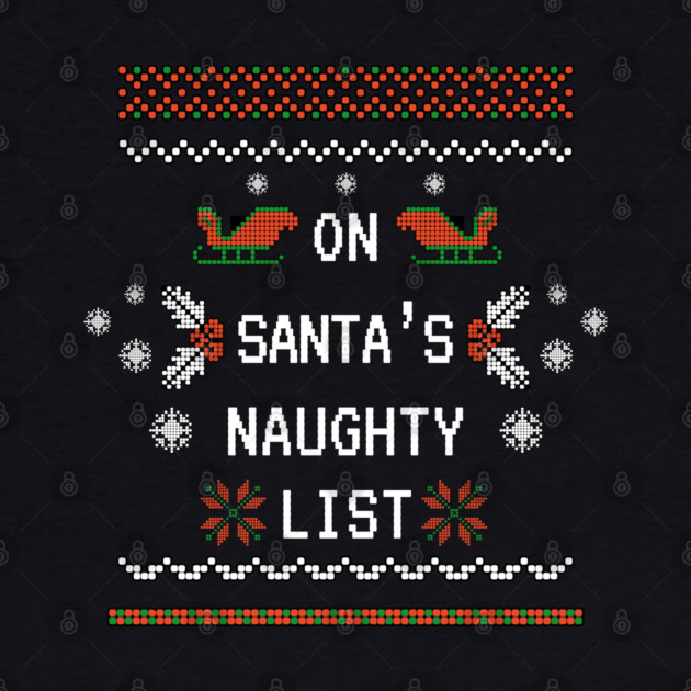 On Santa's Naughty List by Demian Stipatio