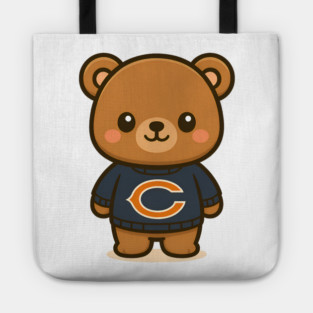 Chicago Bears Kawaii Tote