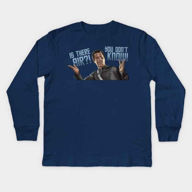 Galaxy Quest: IS THERE AIR?! Kids Long Sleeve T-Shirt by 51Deesigns