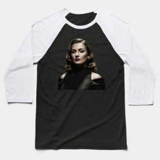 Elegant Woman Portrait Baseball T-Shirt