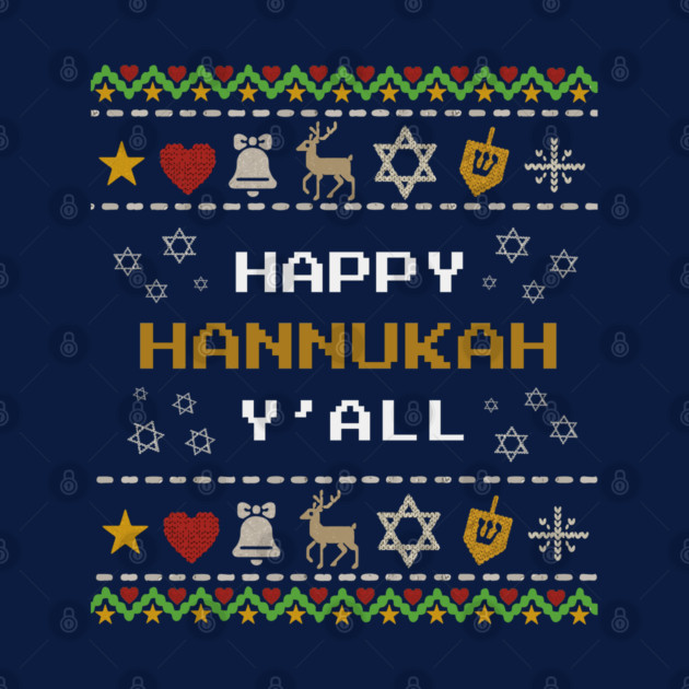 Retro Pixel Hanukkah – Holiday Stitch Pattern by Thank HaShem