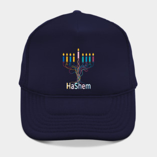 Colorful Menorah – Hashem Hat
