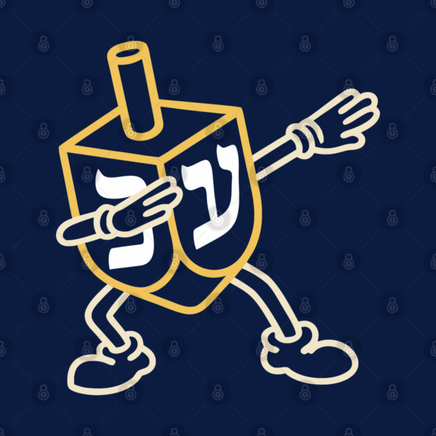 Jewish Dreidel Dab – Neon Knit Style by Thank HaShem