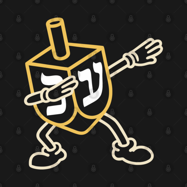Jewish Dreidel Dab – Neon Knit Style by Thank HaShem