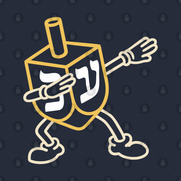 Jewish Dreidel Dab – Neon Knit Style by Thank HaShem