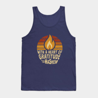 With a Heart of Gratitude to Hashem Tank Top
