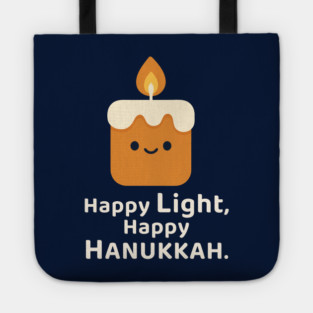 Happy Light, Happy Hanukkah – Kawaii Candle Tote