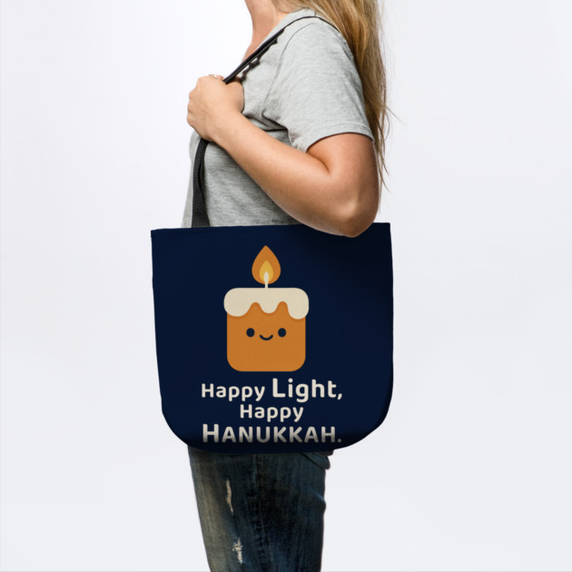 Happy Light, Happy Hanukkah – Kawaii Candle by Thank HaShem