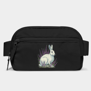 Mountain Hare with Soft Heather Sprigs Bag