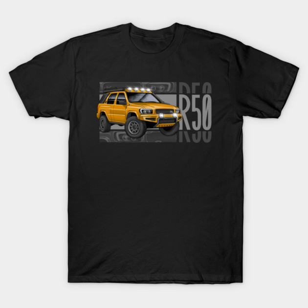 nissan pathfinder r50 4x4 T-Shirt by monsalveautos