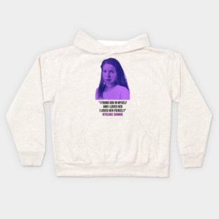 i found god in myself Kids Hoodie
