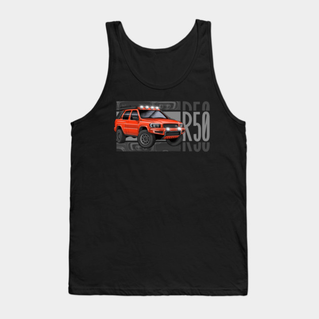 nissan pathfinder r50 overland Tank Top by monsalveautos