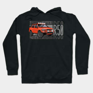 nissan pathfinder r50 overland Hoodie