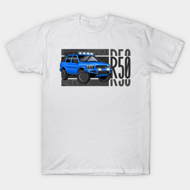 nissan pathfinder r50 offroad T-Shirt by monsalveautos