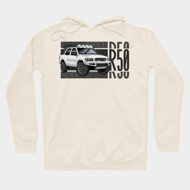 nissan pathfinder overlanding Hoodie by monsalveautos