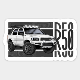 nissan pathfinder overlanding Sticker