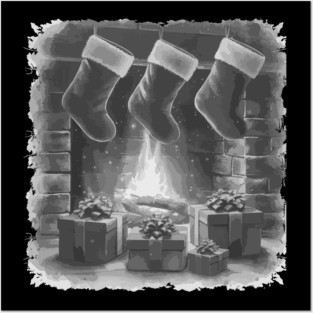 Christmas Stocking Posters and Art